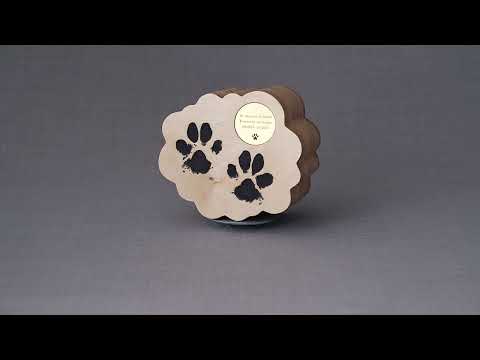 
                  
                    Load and play video in Gallery viewer, Paws from Heaven Pet Urn - Plywood | Handmade
                  
                