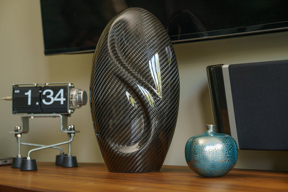 
                  
                    Pulvis Art Urns Adult Size Urn Carbon Fiber Cremation Urn "Eternity" - Twill Weave Carbon Urn
                  
                