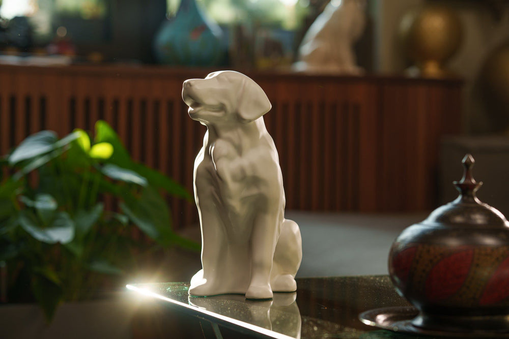 
                  
                    Pulvis Art Urns "Golden Retriever" Pet Memorial Bundle - 4 pcs. | Handmade
                  
                