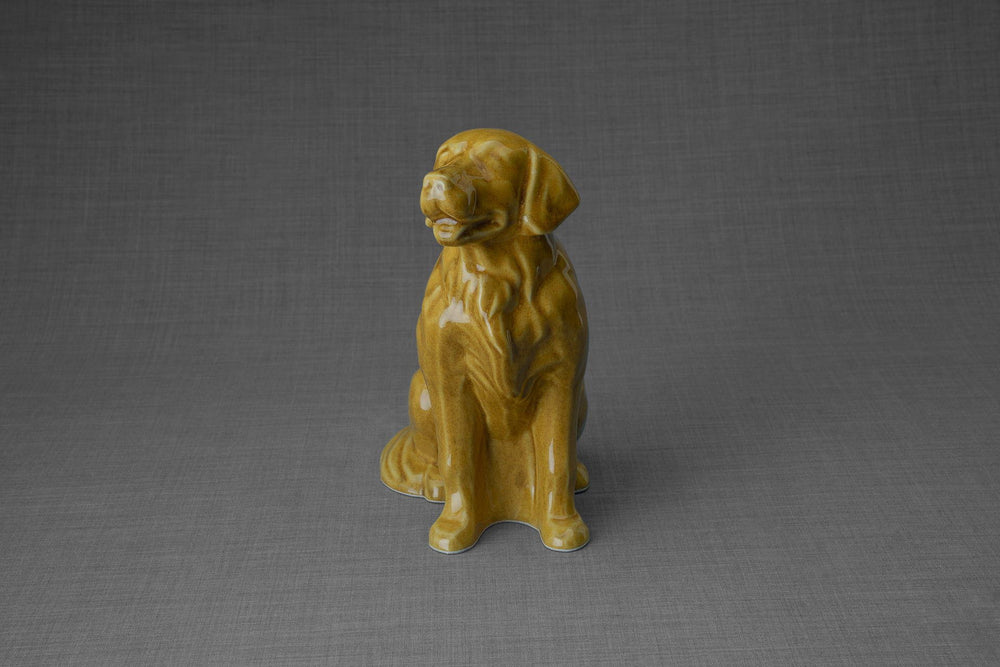 
                  
                    Pulvis Art Urns Yellow / Light "Golden Retriever" Pet Memorial Bundle - 4 pcs. | Handmade
                  
                