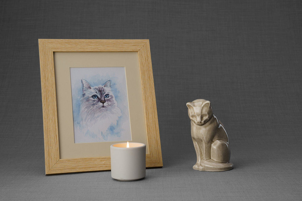 
                  
                    Pulvis Art Urns "Mini Neko" Pet Memorial Bundle - 4 pcs. | Handmade
                  
                