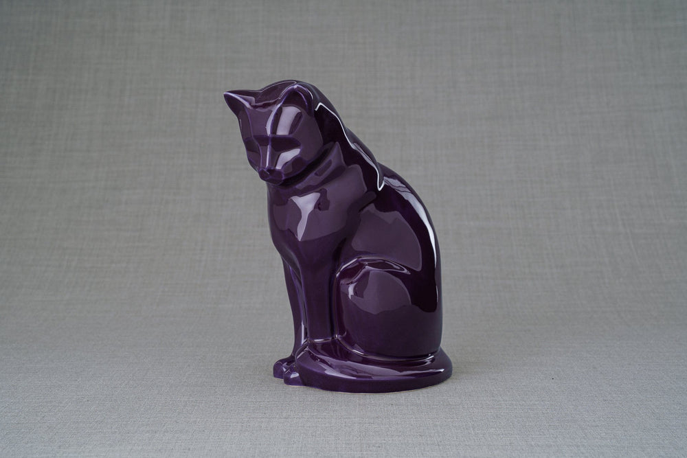 
                  
                    Pulvis Art Urns Violet / Light "Neko" Pet Memorial Bundle - 4 pcs. | Handmade
                  
                