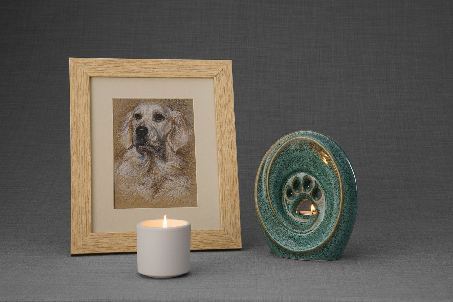 
                  
                    Pulvis Art Urns "Paw" Pet Memorial Bundle - 4 pcs. | Handmade
                  
                