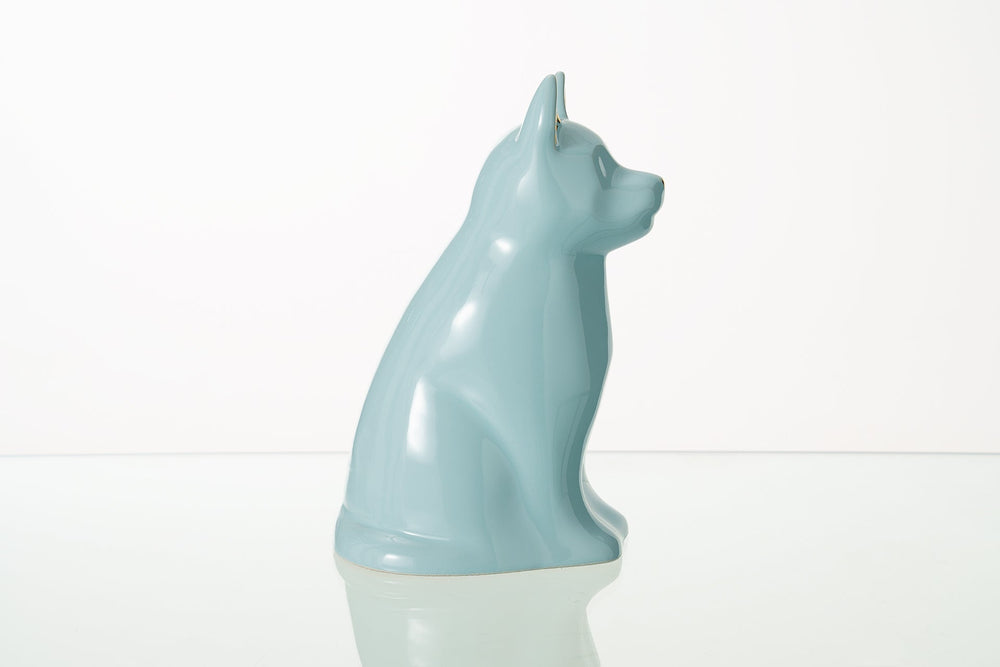 
                  
                    Pulvis Art Urns Pet Urn "Barkley" Pet Urn for Dog - Baby Blue | Ceramic | Handmade
                  
                