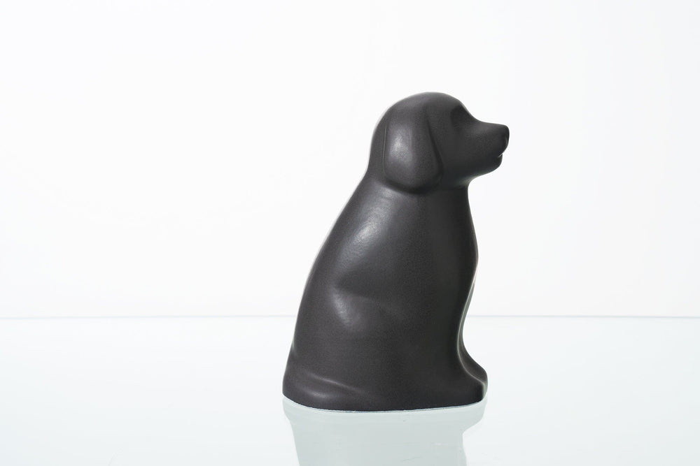 
                  
                    Pulvis Art Urns Pet Urn "Cuddle" Pet Urn for Dog - Grey Matte | Ceramic | Handmade
                  
                