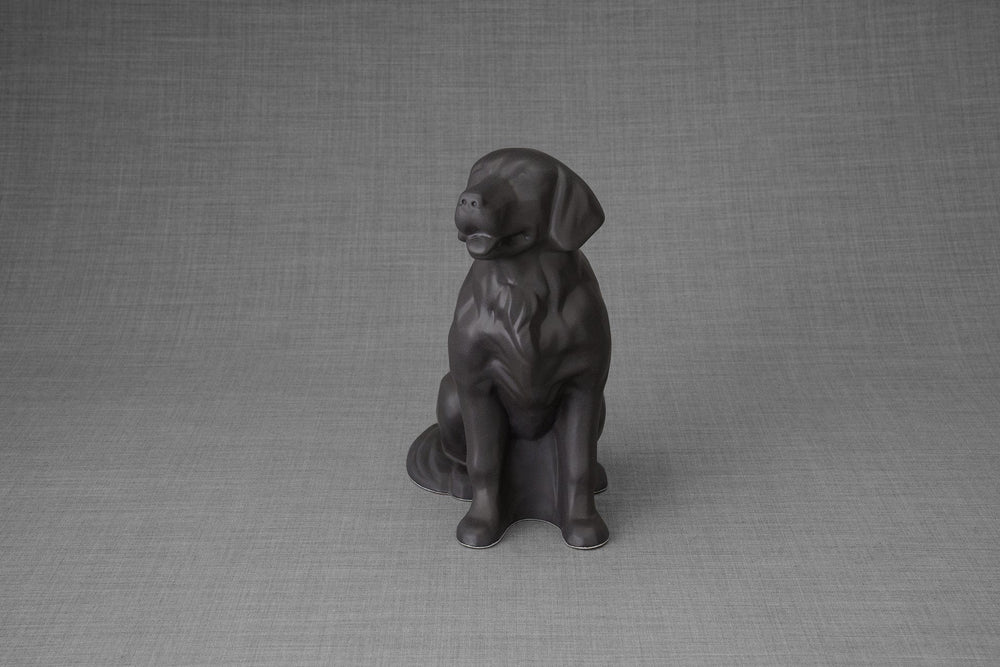 
                  
                    Pulvis Art Urns Pet Urn Golden Retriever Pet Urn - Grey Matte | Ceramic Urn
                  
                