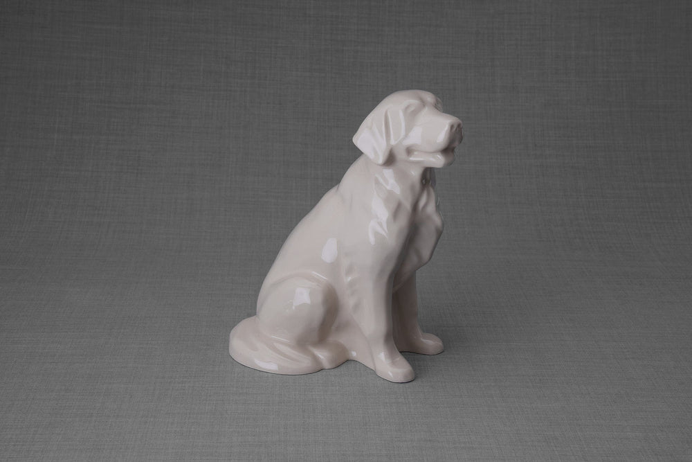 
                  
                    Pulvis Art Urns Pet Urn Golden Retriever Pet Urn - Transparent | Ceramic Urn
                  
                