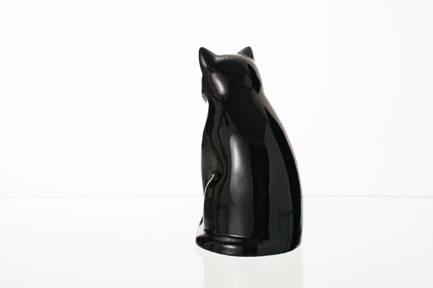 
                  
                    Pulvis Art Urns Pet Urn "Meow" Pet Urn for Cat - Black | Ceramic | Handmade
                  
                