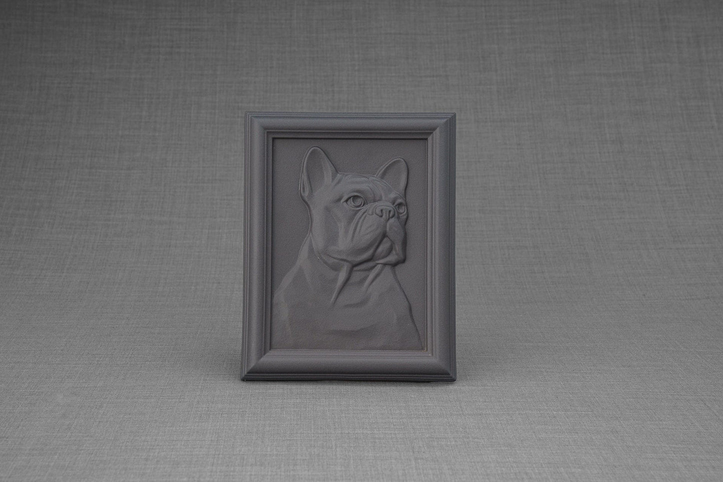 
                  
                    Pulvis Art Urns Pet Urn French Bulldog Pet Urn  - Grey Matte | Ceramic | Handmade
                  
                