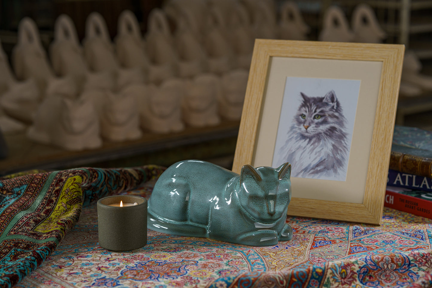 Pet Memorial Bundles By Pulvis ArT Urns