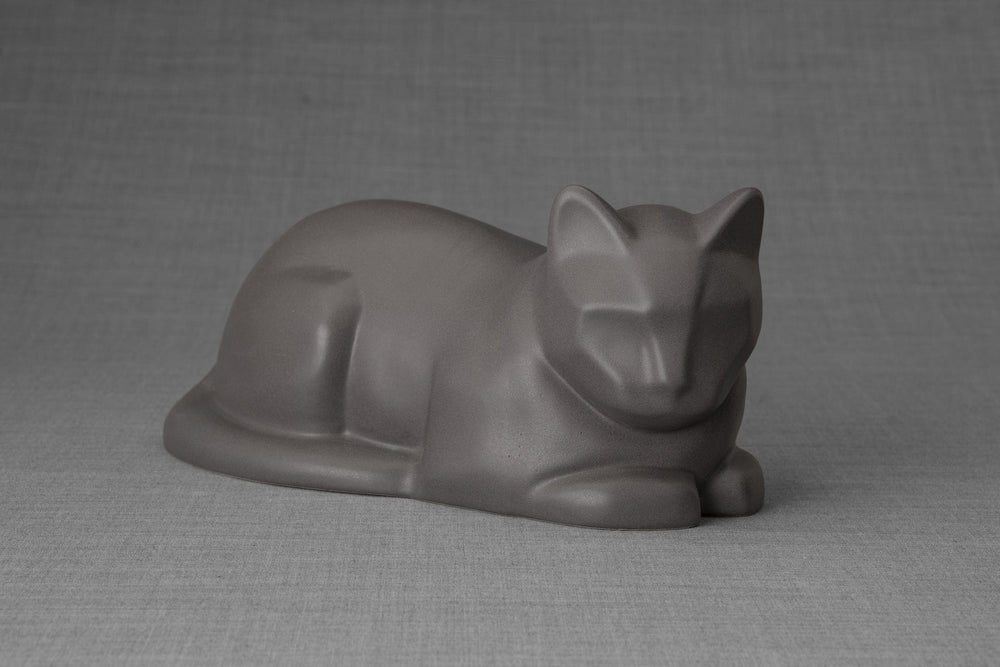 
                  
                    Pulvis Art Urns Grey Matte / Light "Cat" Memorial Bundle - 4 pcs. | Handmade
                  
                