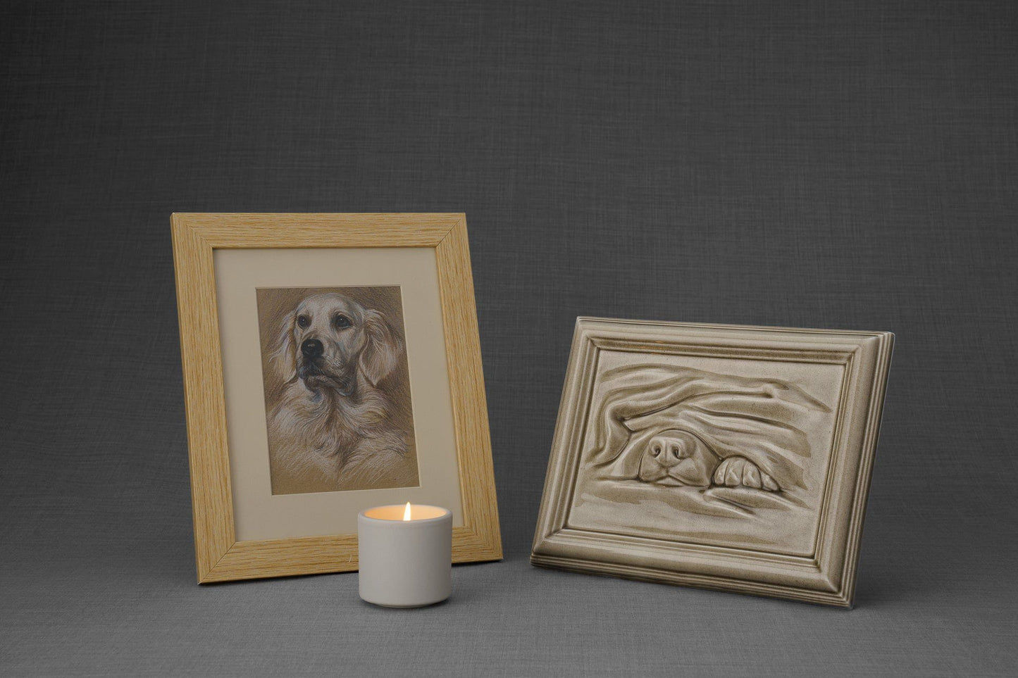 
                  
                    Pulvis Art Urns "Dog" Pet Memorial Bundle - 4 pcs. | Handmade
                  
                