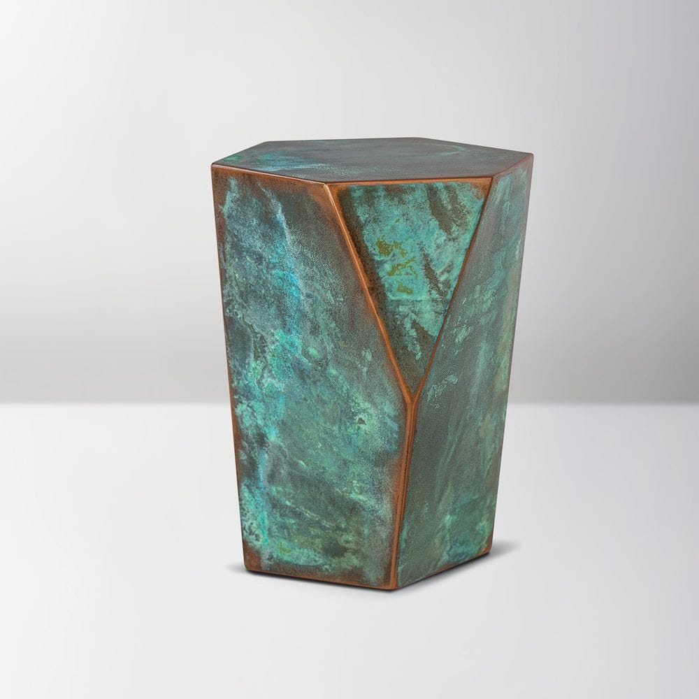 
                  
                    Pulvis Art Urns Handmade Urn "Crystal"  - Stainless Steel | Emerald Green
                  
                