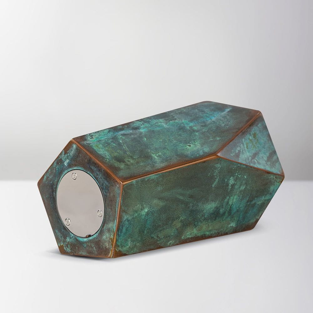 
                  
                    Pulvis Art Urns Handmade Urn "Crystal"  - Stainless Steel | Emerald Green
                  
                