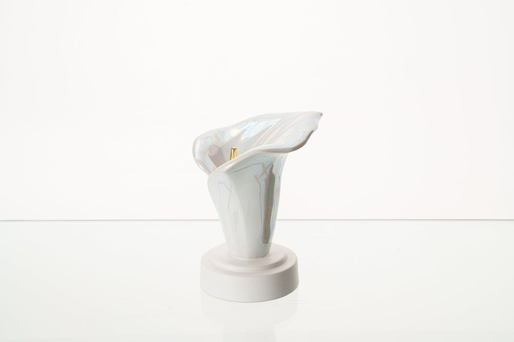 
                  
                    Pulvis Art Urns Keepsake Urn Calla Lily Keepsake Urn - Pearly White | Ceramic
                  
                