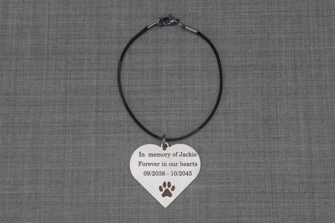 
                  
                    Pulvis Art Urns Name Plate Holder Heart Pet Necklace for Personalization | Stainless Steel
                  
                