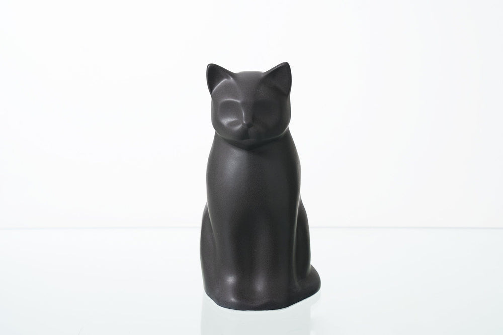 
                  
                    Pulvis Art Urns Pet Urn "Meow" Pet Urn for Cat - Gray Matte | Ceramic | Handmade
                  
                