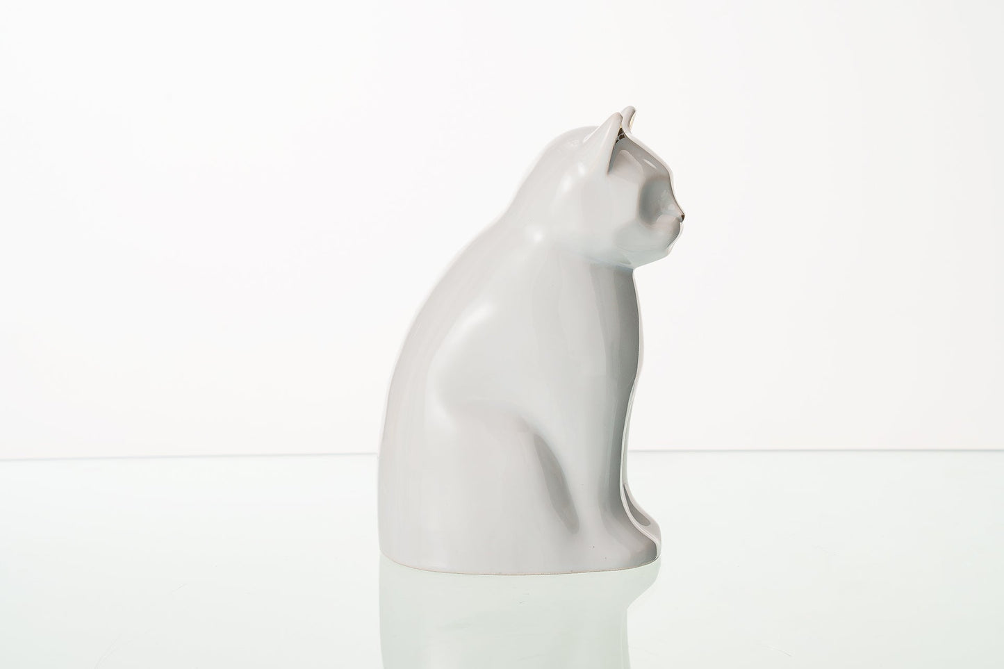 
                  
                    Pulvis Art Urns Pet Urn "Meow" Pet Urn for Cat - White | Ceramic | Handmade
                  
                