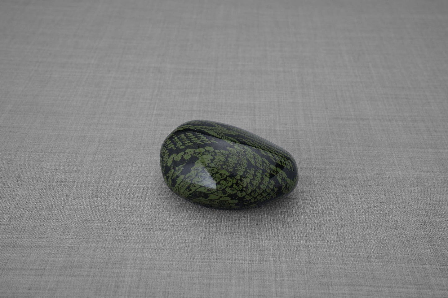 Pulvis Art Urns Pet Urn Mini Reptile Urn - Dark Green | Ceramic | HydroGraphics