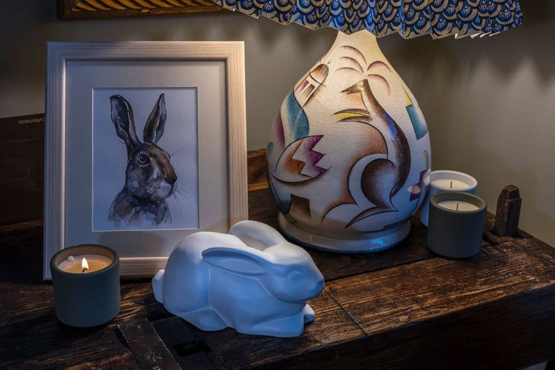 
                  
                    Pulvis Art Urns "Rabbit" Pet Memorial Bundle - 4 pcs. | Handmade
                  
                