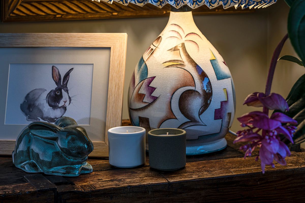 
                  
                    Pulvis Art Urns "Rabbit" Pet Memorial Bundle - 4 pcs. | Handmade
                  
                